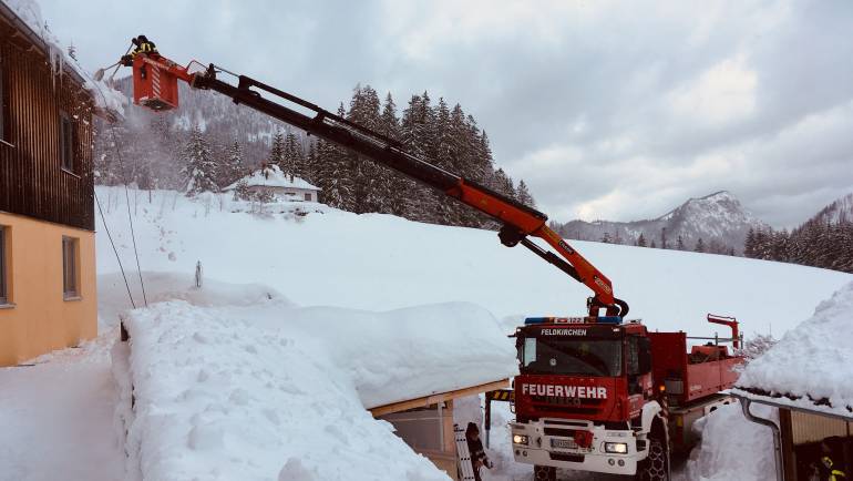 Katastrophen Hilfsdienst im Raum Mariazell