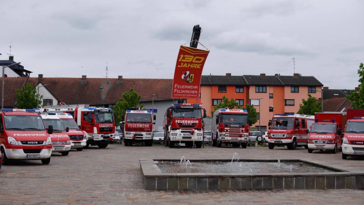 130-Jahr-Feier der Freiwilligen Feuerwehr Feldkirchen
