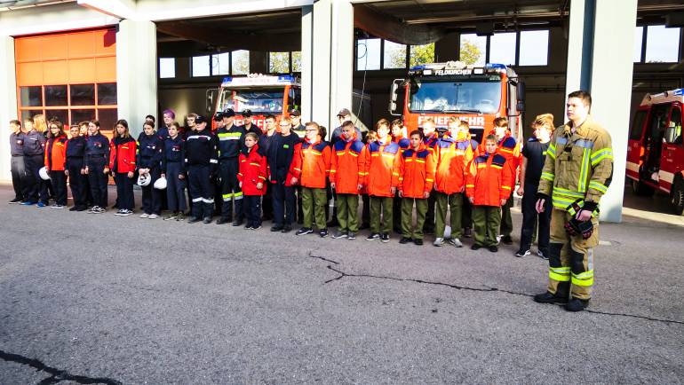 Einsatzübung der Feuerwehrjugend