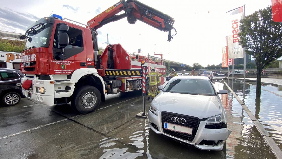 WLF Einsatz Shopping City Seiersberg