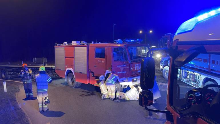 LKW Bergung im Ortsgebiet