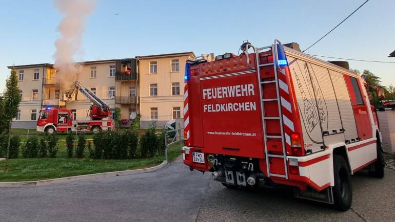 Wohnungsbrand in Kalsdorf