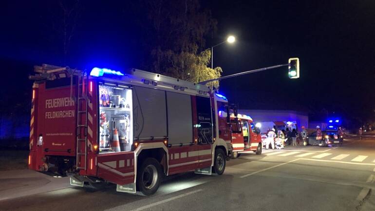 Schwerer Verkehrsunfall im Ortsgebiet