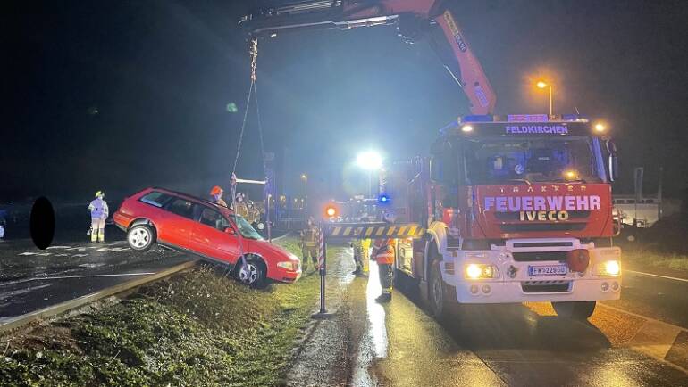 Fahrzeugbergung im Ortsgebiet