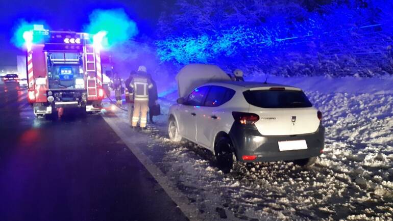 Fahrzeugbrand A2