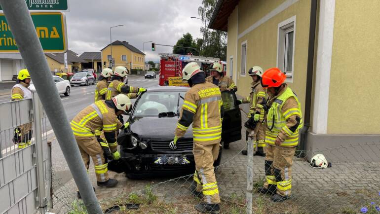 Verkehrsunfall in Abtissendorf