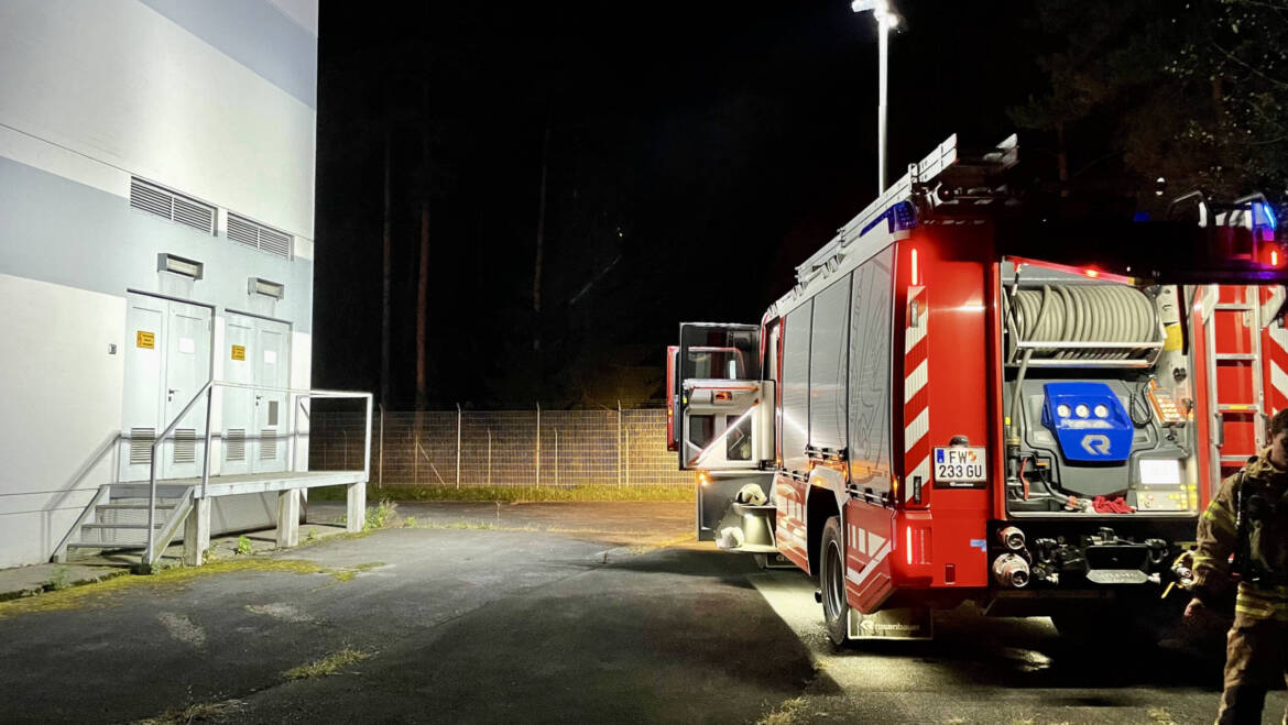 Brandmeldeanlagenalarm im Ortsgebiet