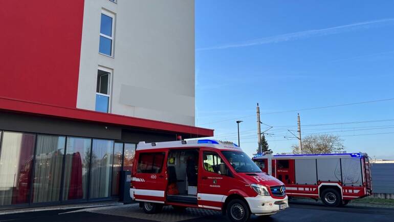 Brandmeldeanlagenalarm im Ortsgebiet