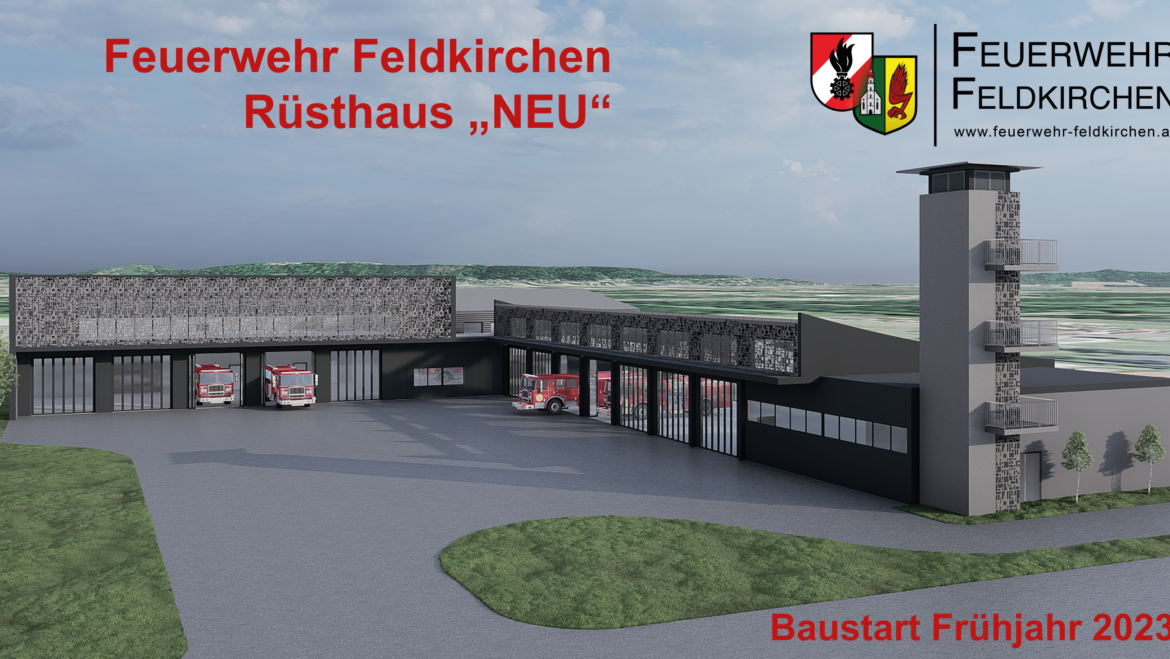 Spatenstich Umbau Rüsthaus Feldkirchen