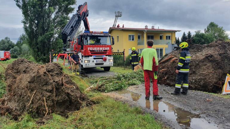 Unwettereinsatz in Bad Radkersburg