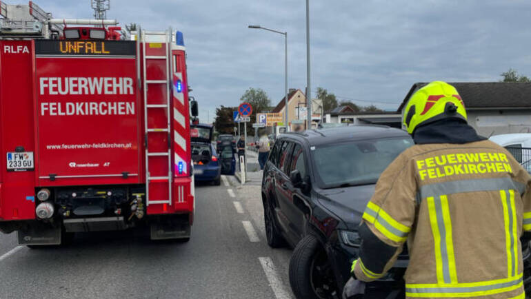 Verkehrsunfall im Ortsgebiet