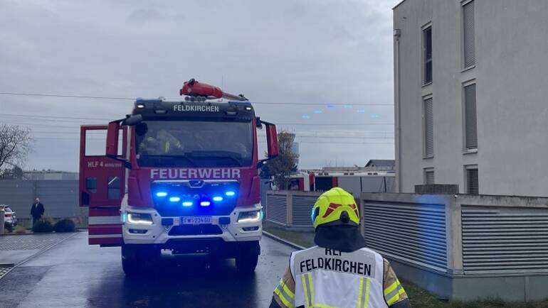 Brandalarm in einer Wohnung