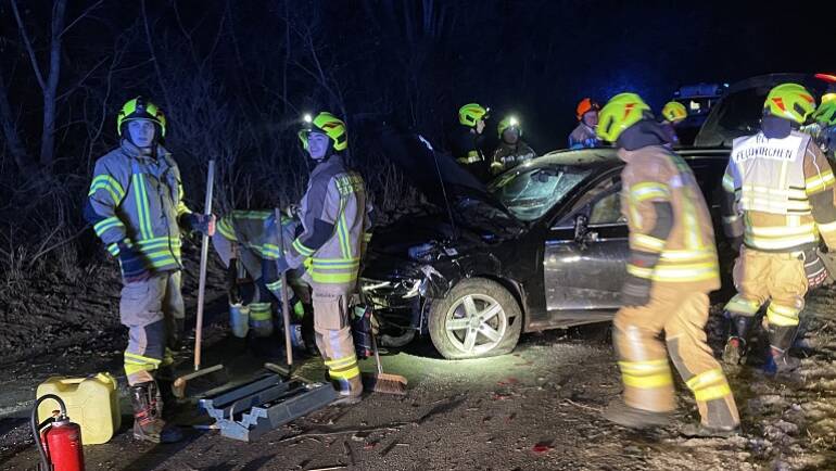 Schwerer Verkehrsunfall