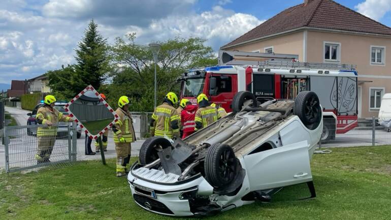 Verkehrsunfall im Ortsgebiet