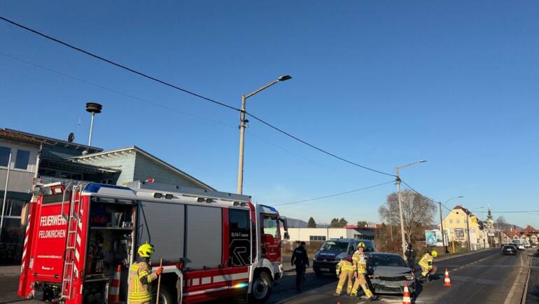 Verkehrsunfall im Ortsgebiet