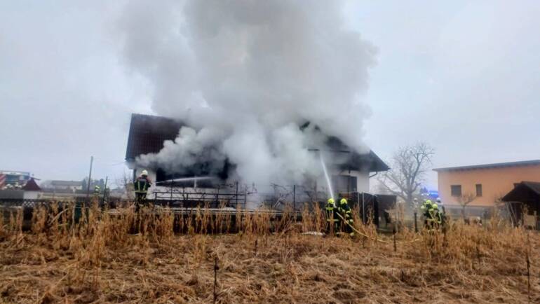 Wohnhausbrand in Kalsdorf