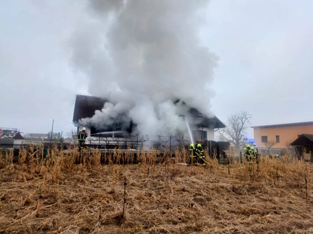 Wohnhausbrand in Kalsdorf
