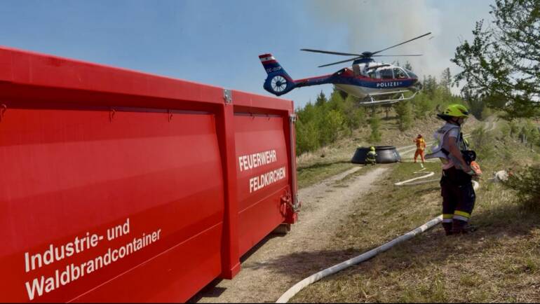 Waldbrand Eisbach-Rein / Tag 3 / Montag, 27.04.2026